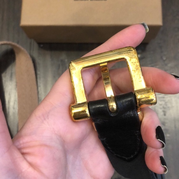 COPY - BNWT Burberry Belt with Gold hardware - Picture 9 of 15